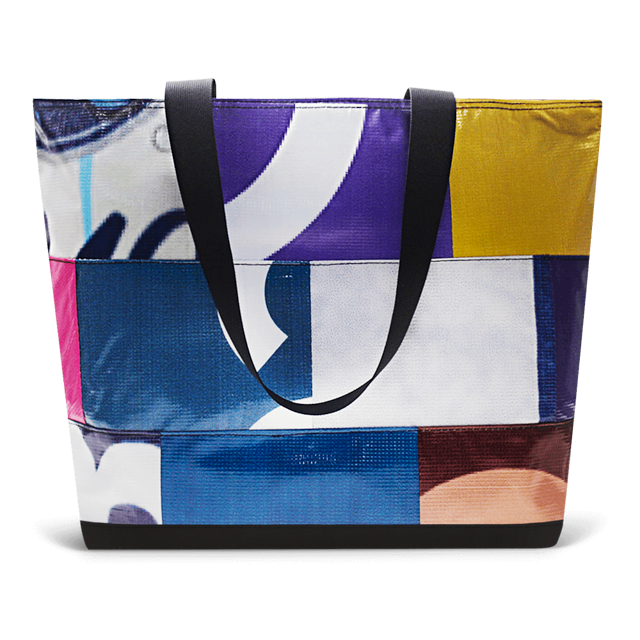 Patchwork Zippered Blake Tote