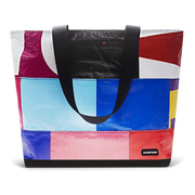Patchwork Zippered Blake Tote