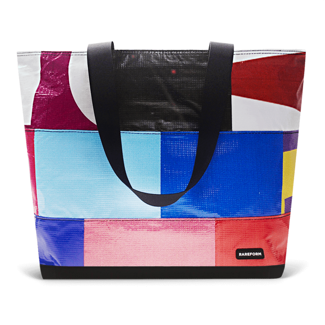 Patchwork Zippered Blake Tote