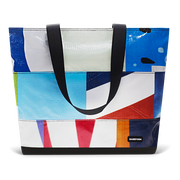 Patchwork Zippered Blake Tote