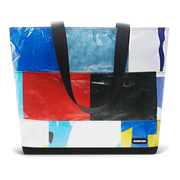 Patchwork Zippered Blake Tote
