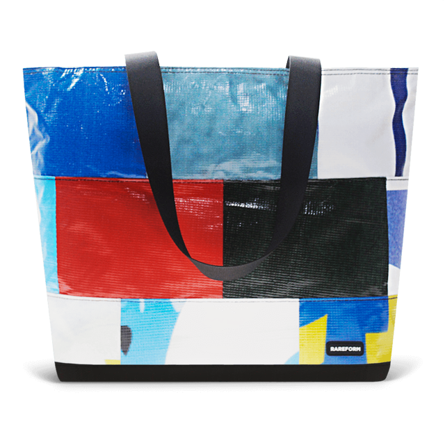 Patchwork Zippered Blake Tote