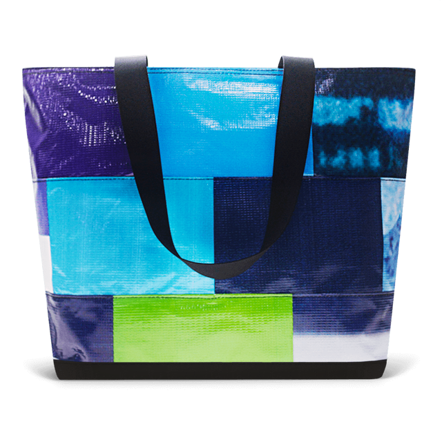 Patchwork Zippered Blake Tote