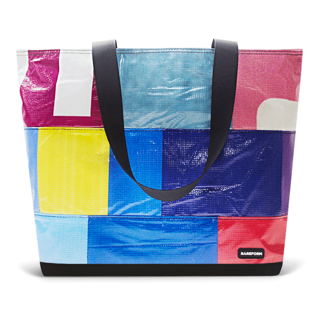 Patchwork Zippered Blake Tote