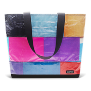 Patchwork Zippered Blake Tote