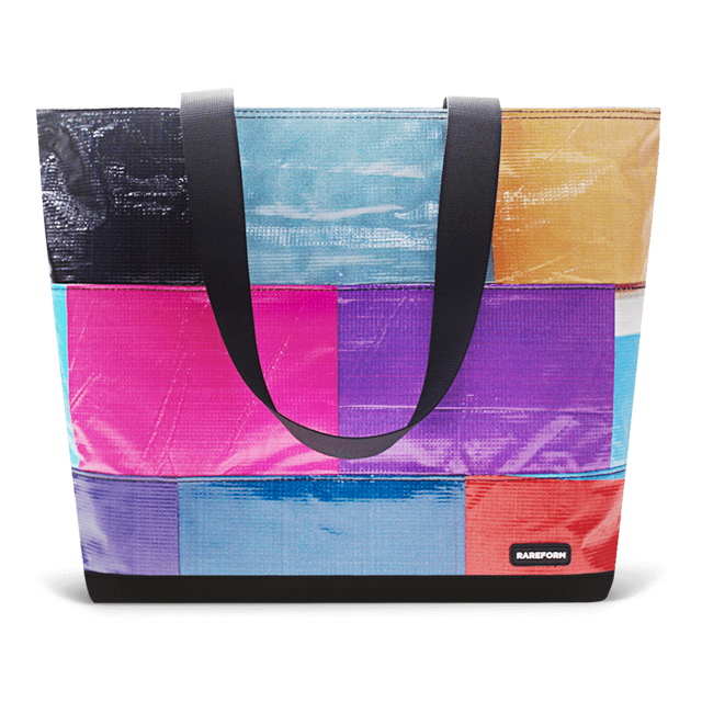 Patchwork Zippered Blake Tote