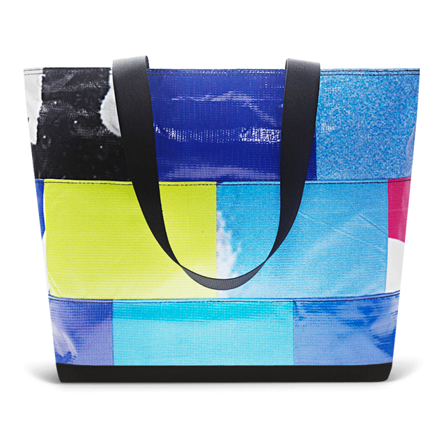 Patchwork Zippered Blake Tote