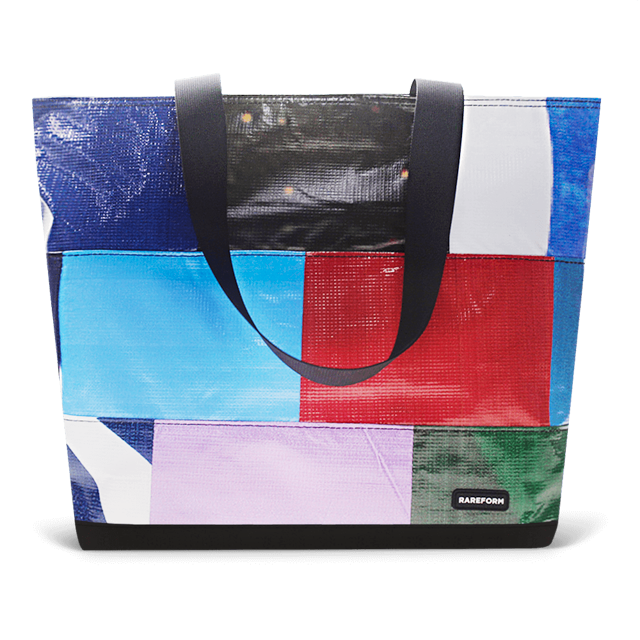 Patchwork Zippered Blake Tote