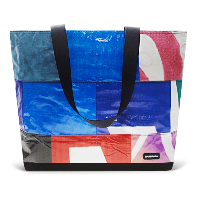 Patchwork Zippered Blake Tote
