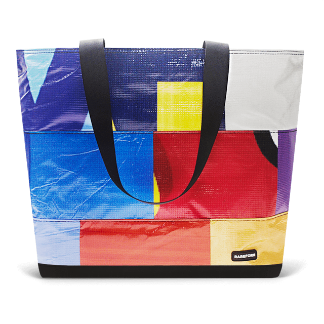 Patchwork Zippered Blake Tote