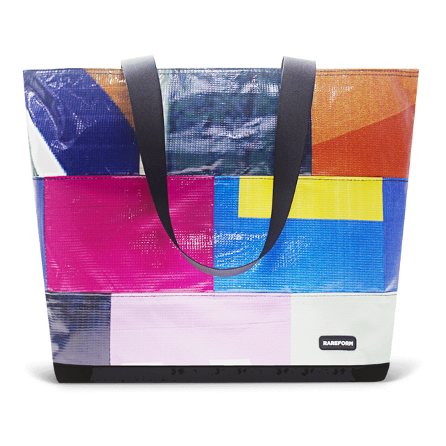 Patchwork Zippered Blake Tote