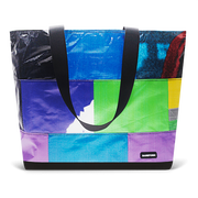 Patchwork Zippered Blake Tote