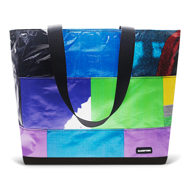 Patchwork Zippered Blake Tote