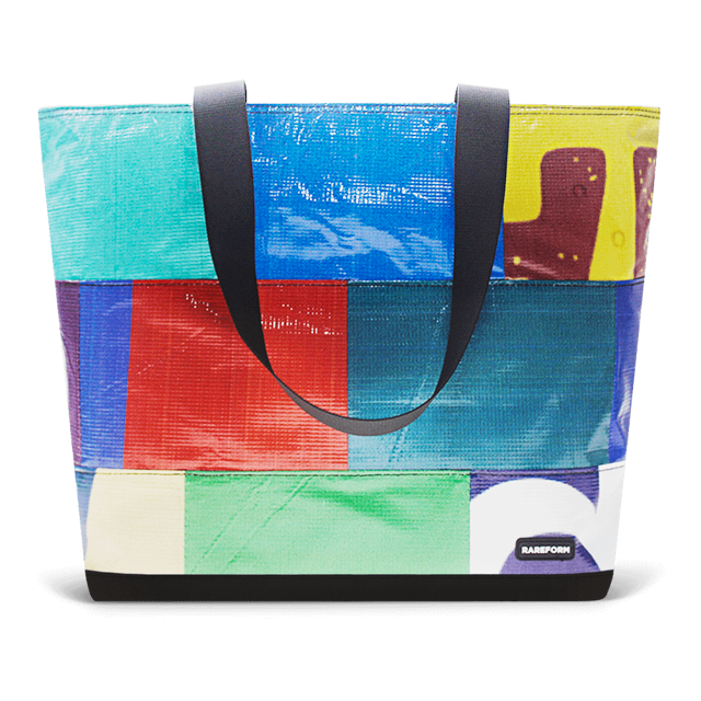 Patchwork Zippered Blake Tote