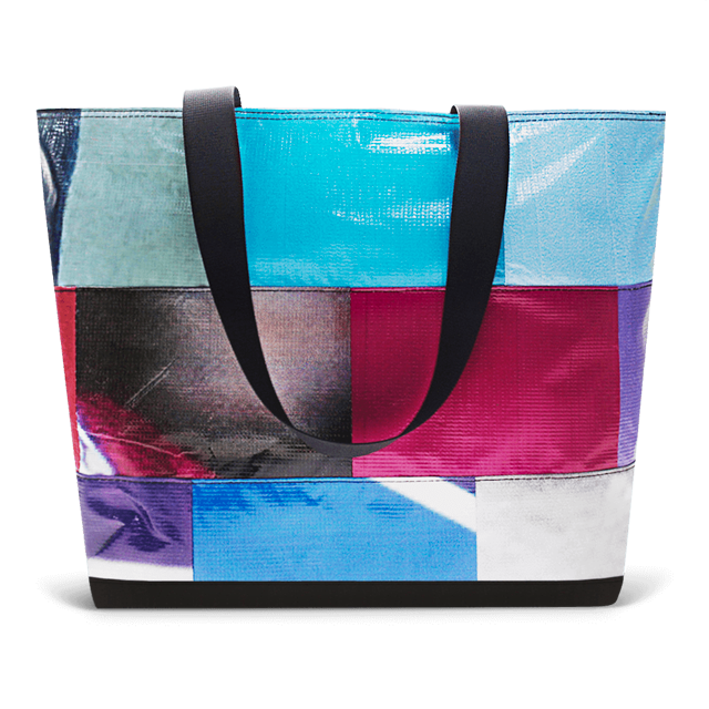 Patchwork Zippered Blake Tote