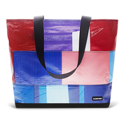 Patchwork Zippered Blake Tote