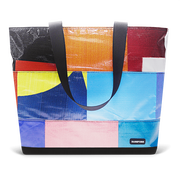 Patchwork Zippered Blake Tote