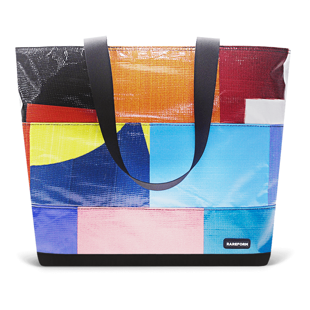 Patchwork Zippered Blake Tote