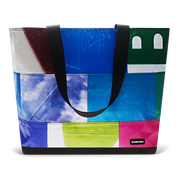 Patchwork Zippered Blake Tote