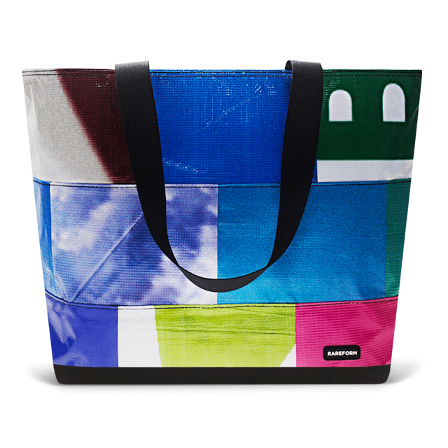 Patchwork Zippered Blake Tote