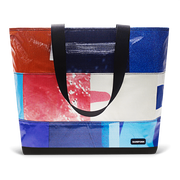 Patchwork Zippered Blake Tote