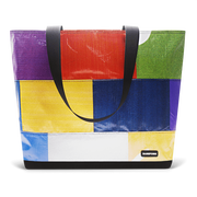Patchwork Zippered Blake Tote
