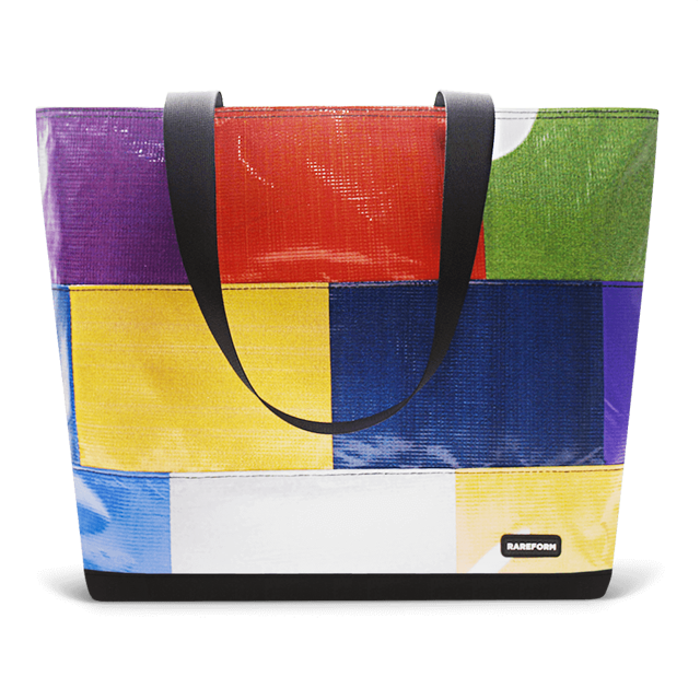 Patchwork Zippered Blake Tote