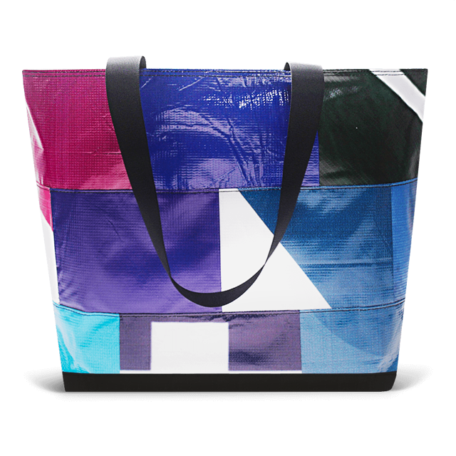 Patchwork Zippered Blake Tote