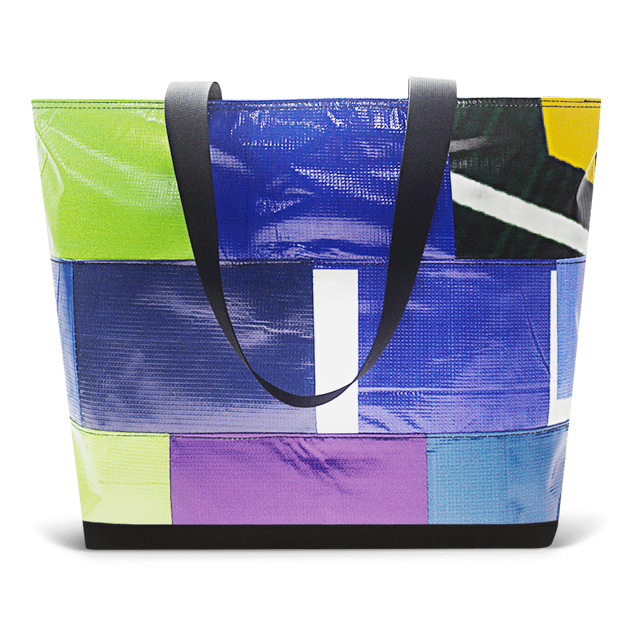 Patchwork Zippered Blake Tote