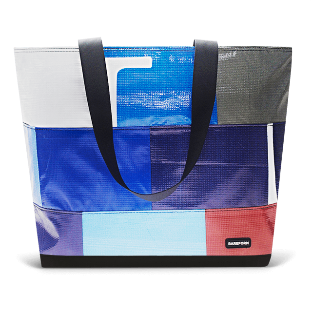 Patchwork Zippered Blake Tote