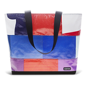 Patchwork Zippered Blake Tote