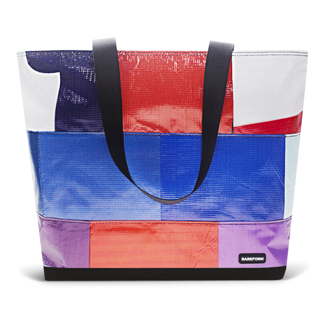 Patchwork Zippered Blake Tote