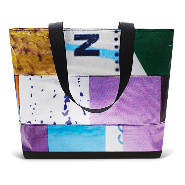 Patchwork Zippered Blake Tote