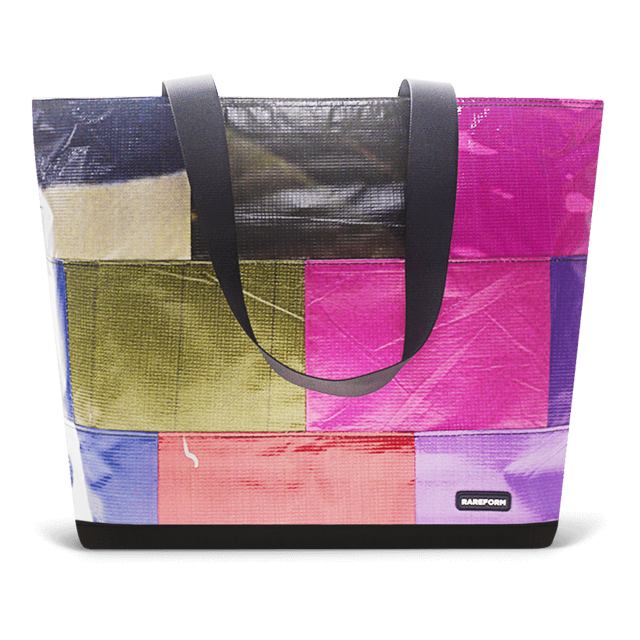 Patchwork Zippered Blake Tote