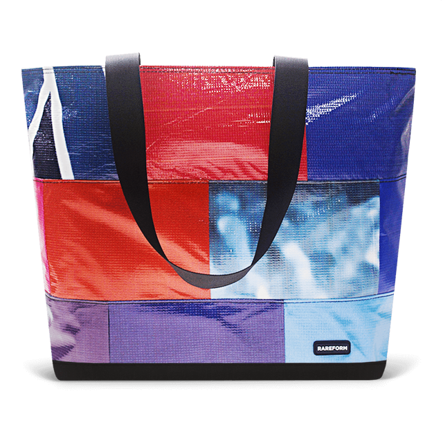 Patchwork Zippered Blake Tote