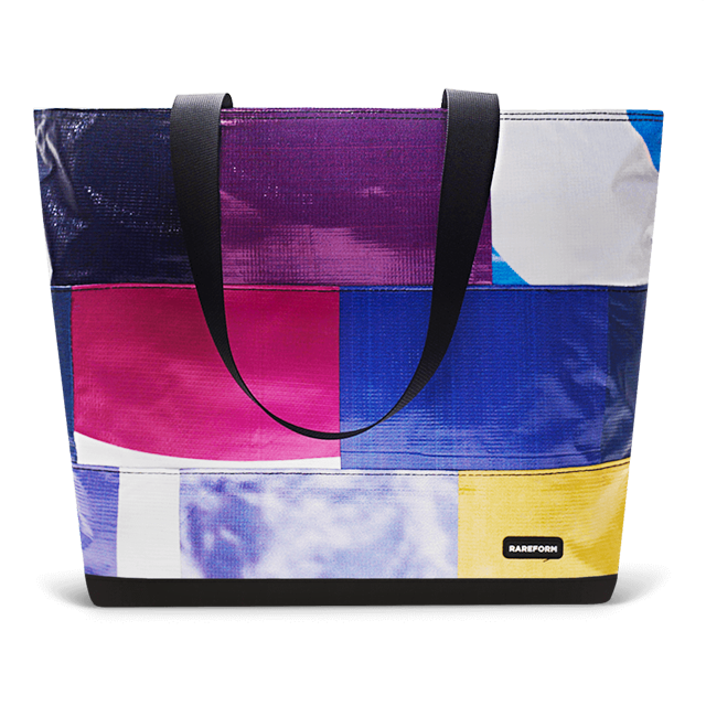 Patchwork Zippered Blake Tote