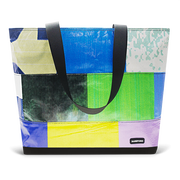 Patchwork Zippered Blake Tote