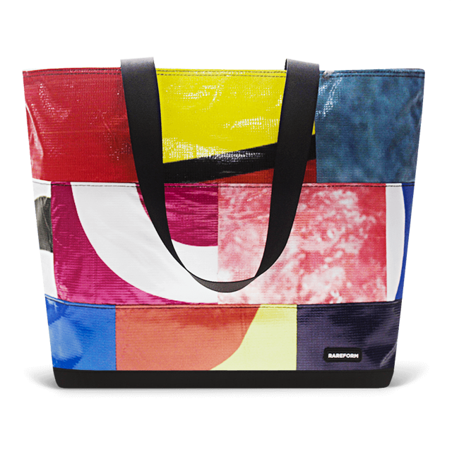 Patchwork Zippered Blake Tote