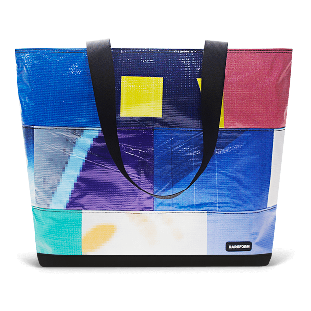 Patchwork Zippered Blake Tote