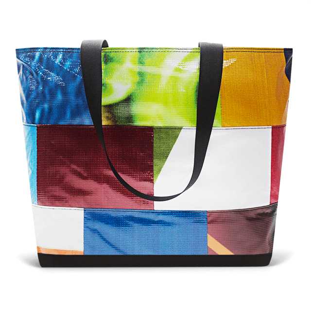 Patchwork Zippered Blake Tote