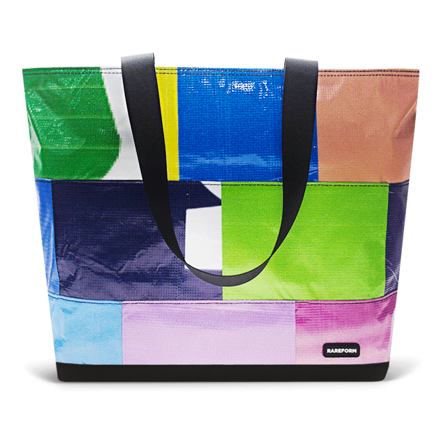 Patchwork Zippered Blake Tote