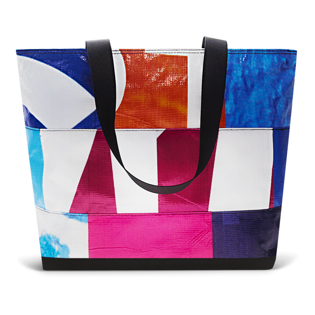 Patchwork Zippered Blake Tote