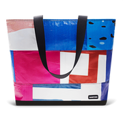 Patchwork Zippered Blake Tote