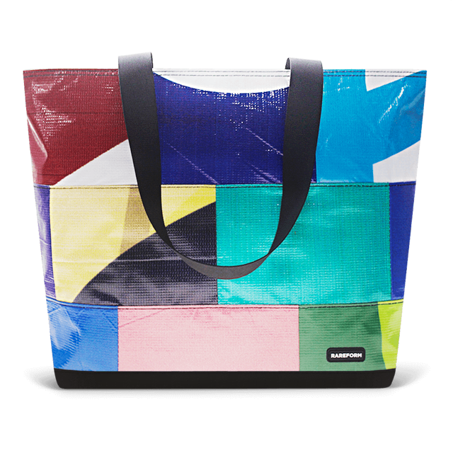 Patchwork Zippered Blake Tote