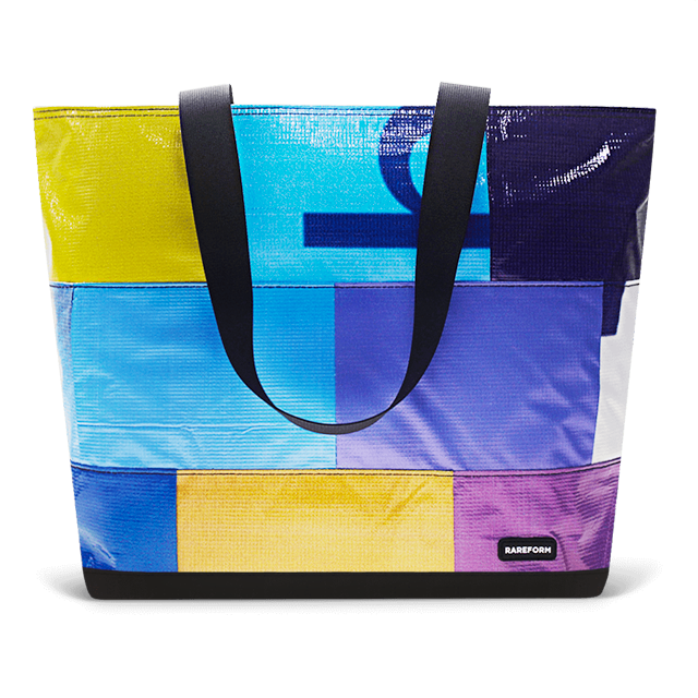 Patchwork Zippered Blake Tote