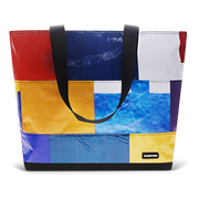 Patchwork Zippered Blake Tote