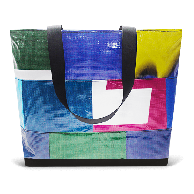 Patchwork Zippered Blake Tote
