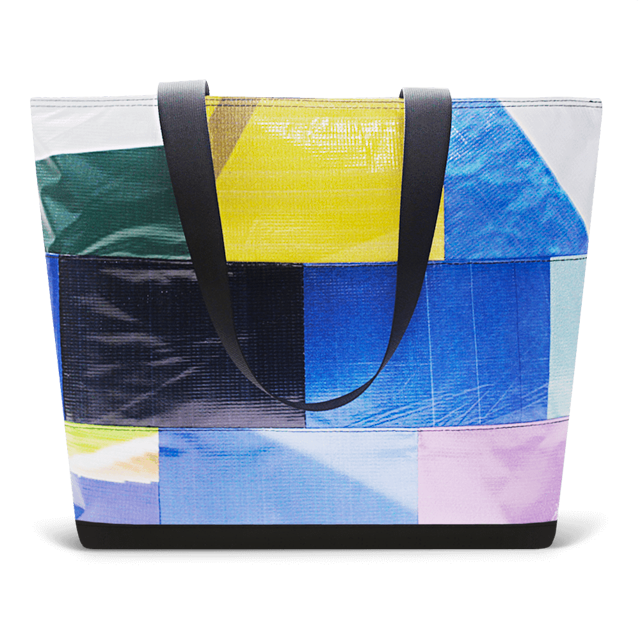 Patchwork Zippered Blake Tote