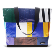 Patchwork Zippered Blake Tote