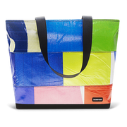 Patchwork Zippered Blake Tote